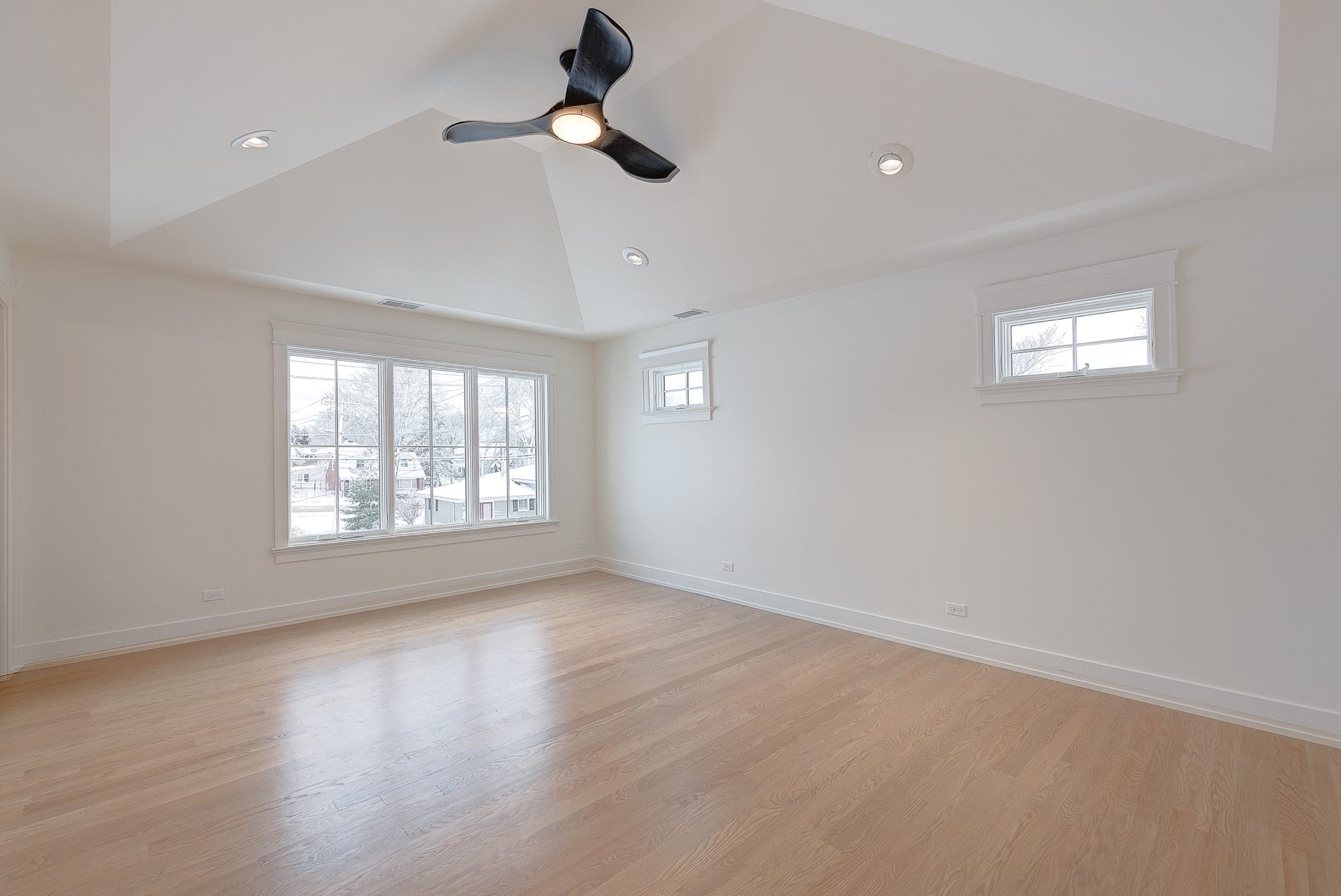 New Construction home in Downers Grove - master bedroom.