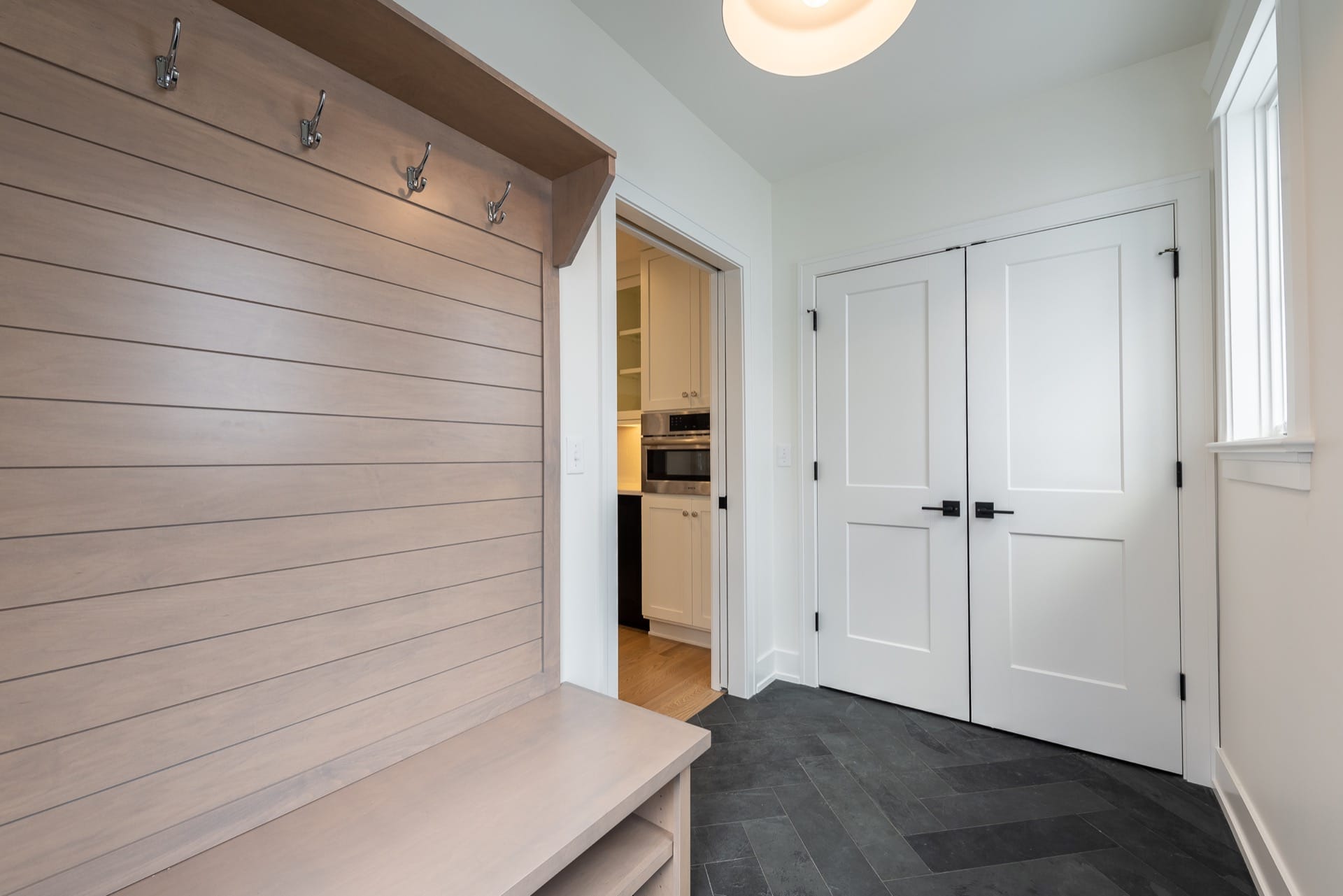 New Construction home in Downers Grove - mudroom.