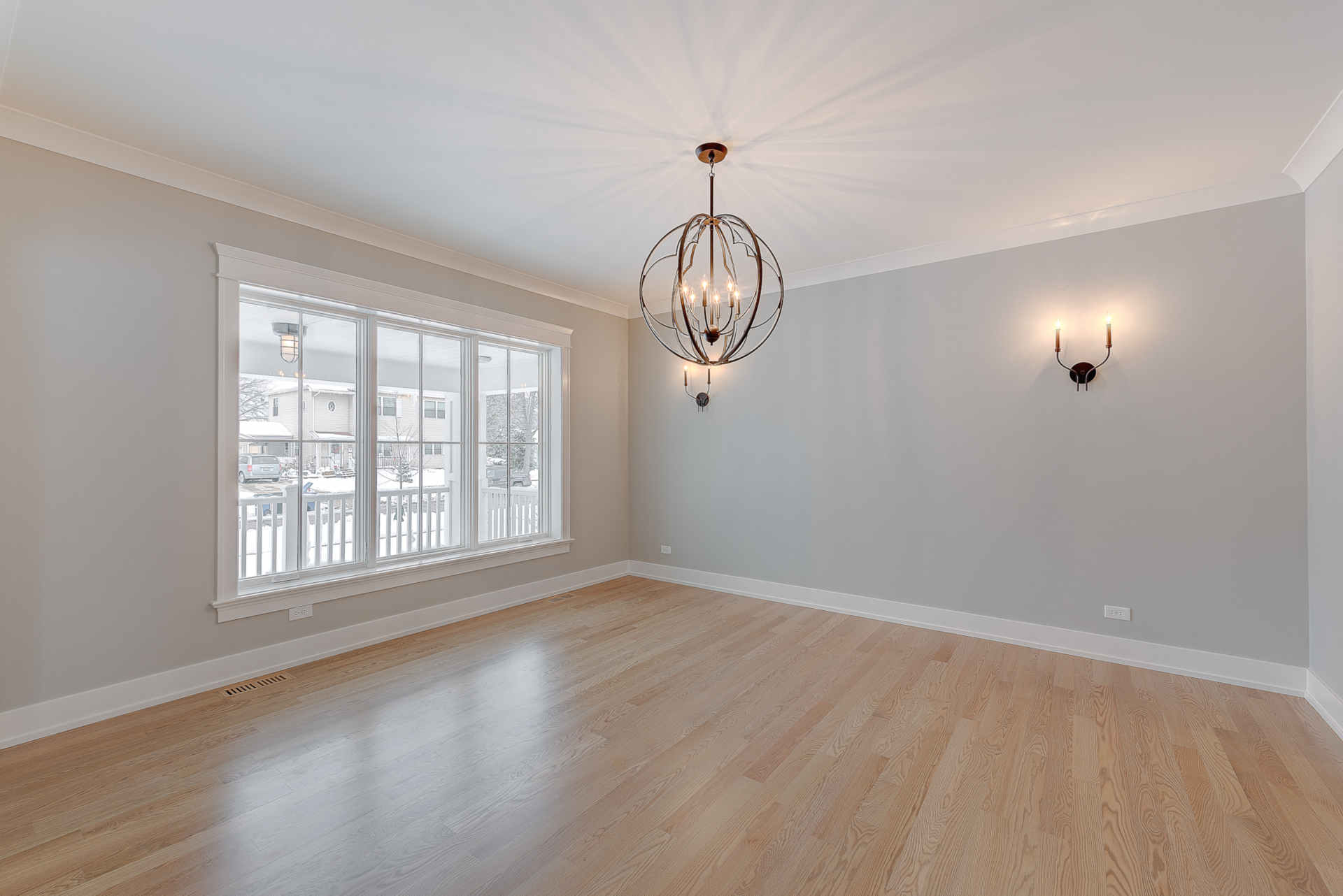 New Construction home in Downers Grove - view of dining room.