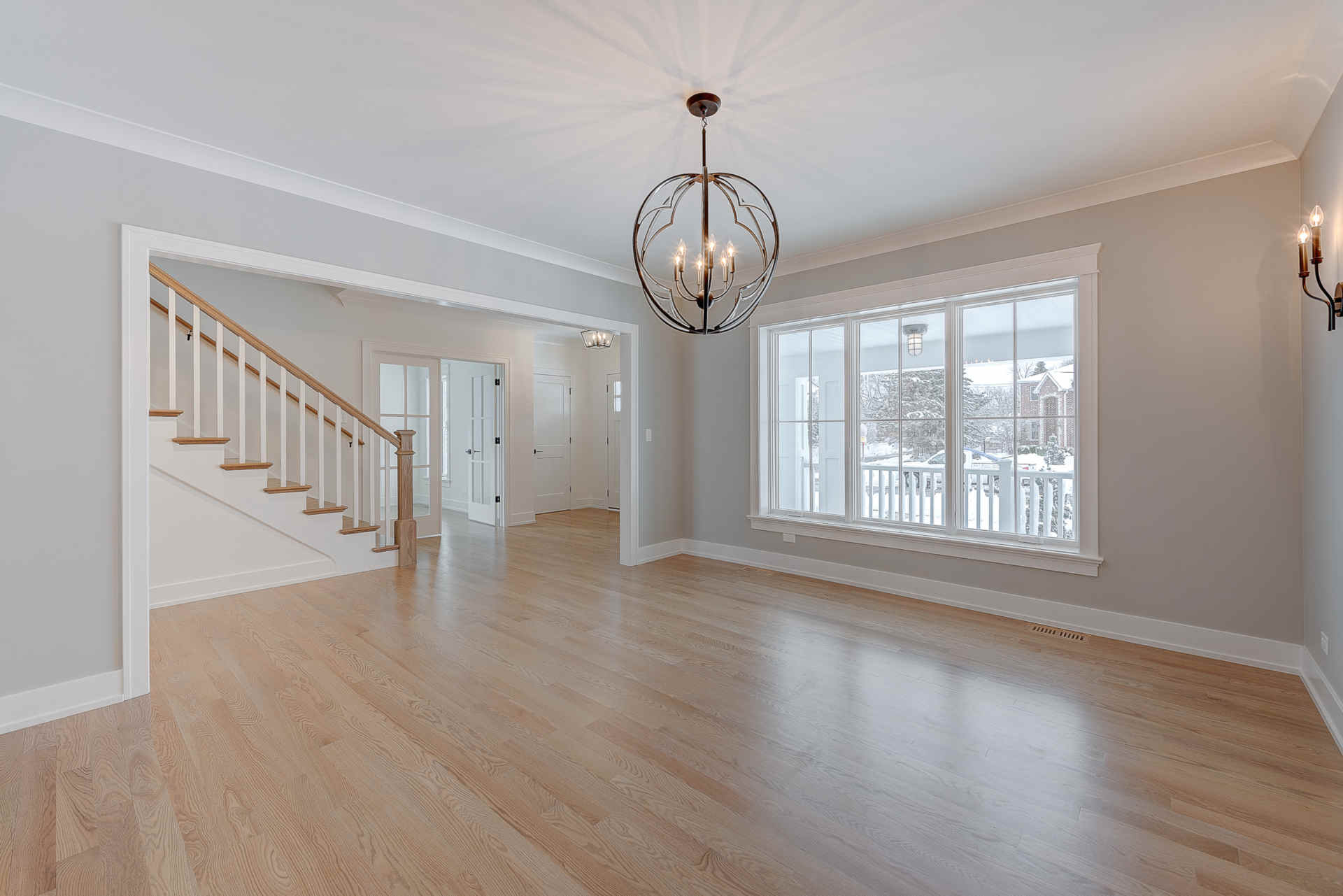 New Construction home in Downers Grove - view of dining room.