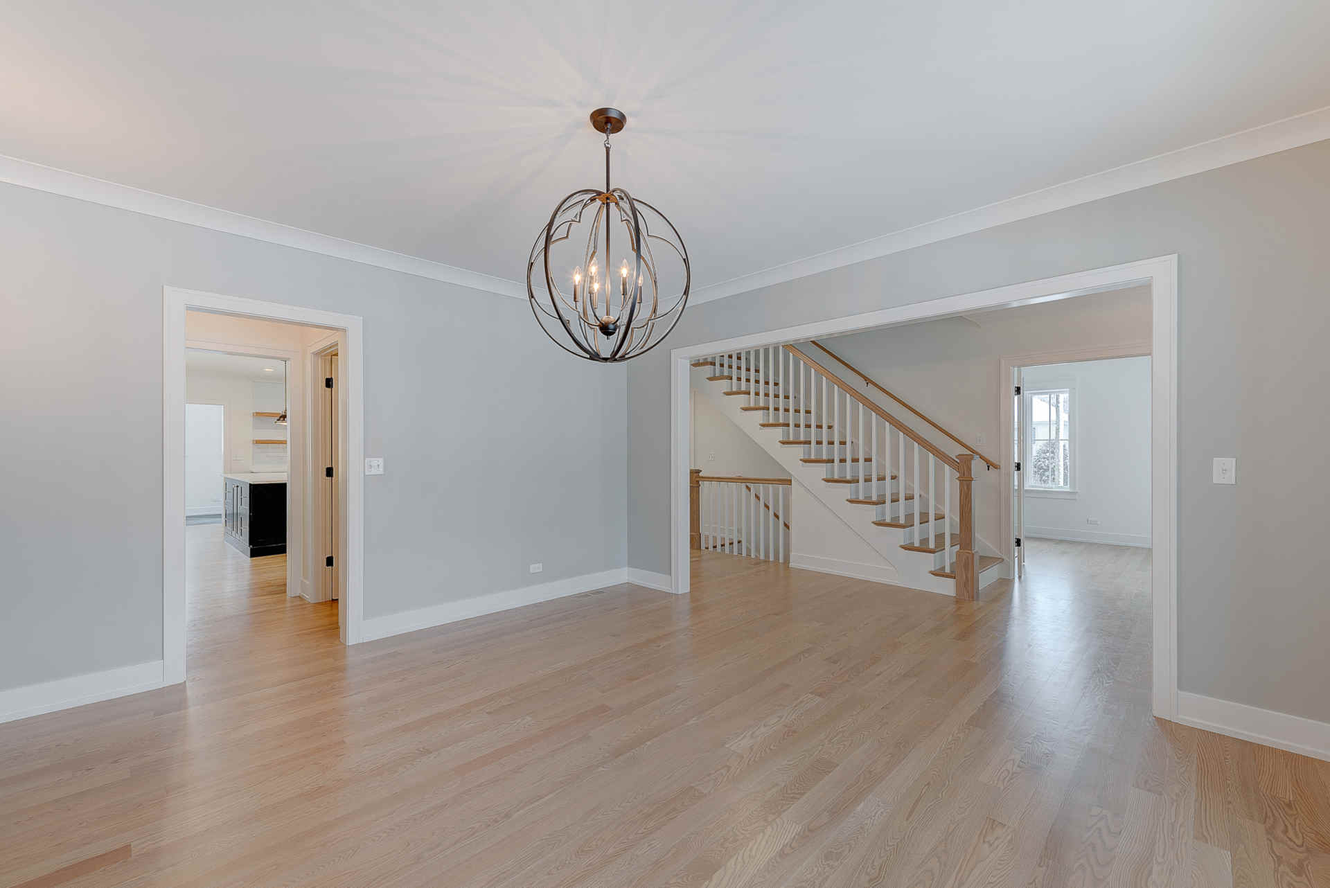 New Construction home in Downers Grove - view of dining room.