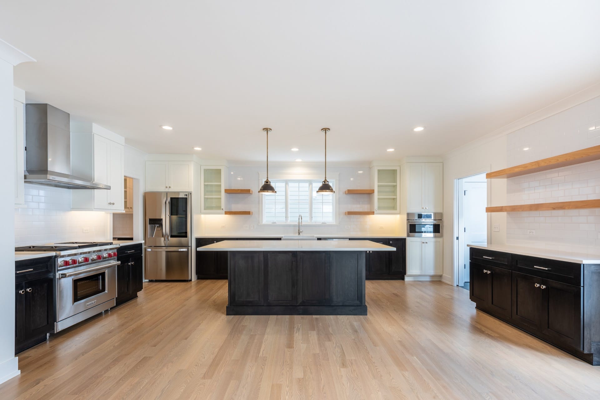 High end kitchen of build to suit custom home | Platinum Builders